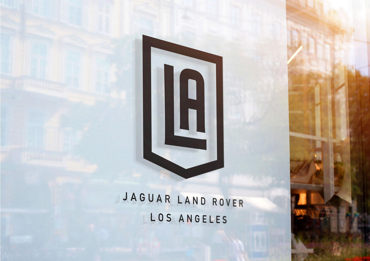 New Logo Window Treatment